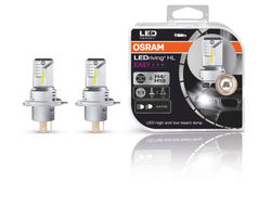 Светодиодные лампы H4/H19 OSRAM 64193DWESY 12V 19W (к-т 2 шт.)
