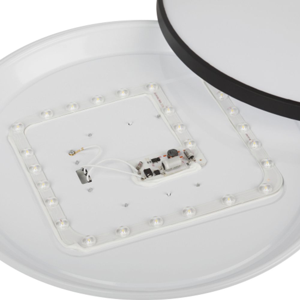 Светильник потолочный светодиодный ЭРА Классик без ДУ SPB-6 Slim Base BK 45W-5K 5000К | Светильники SPB-6 без ДУ