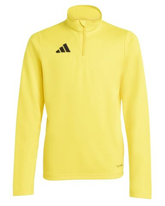 Кофта для мальчика теннисная Adidas Kids Entrada 22 Training - team yellow/black
