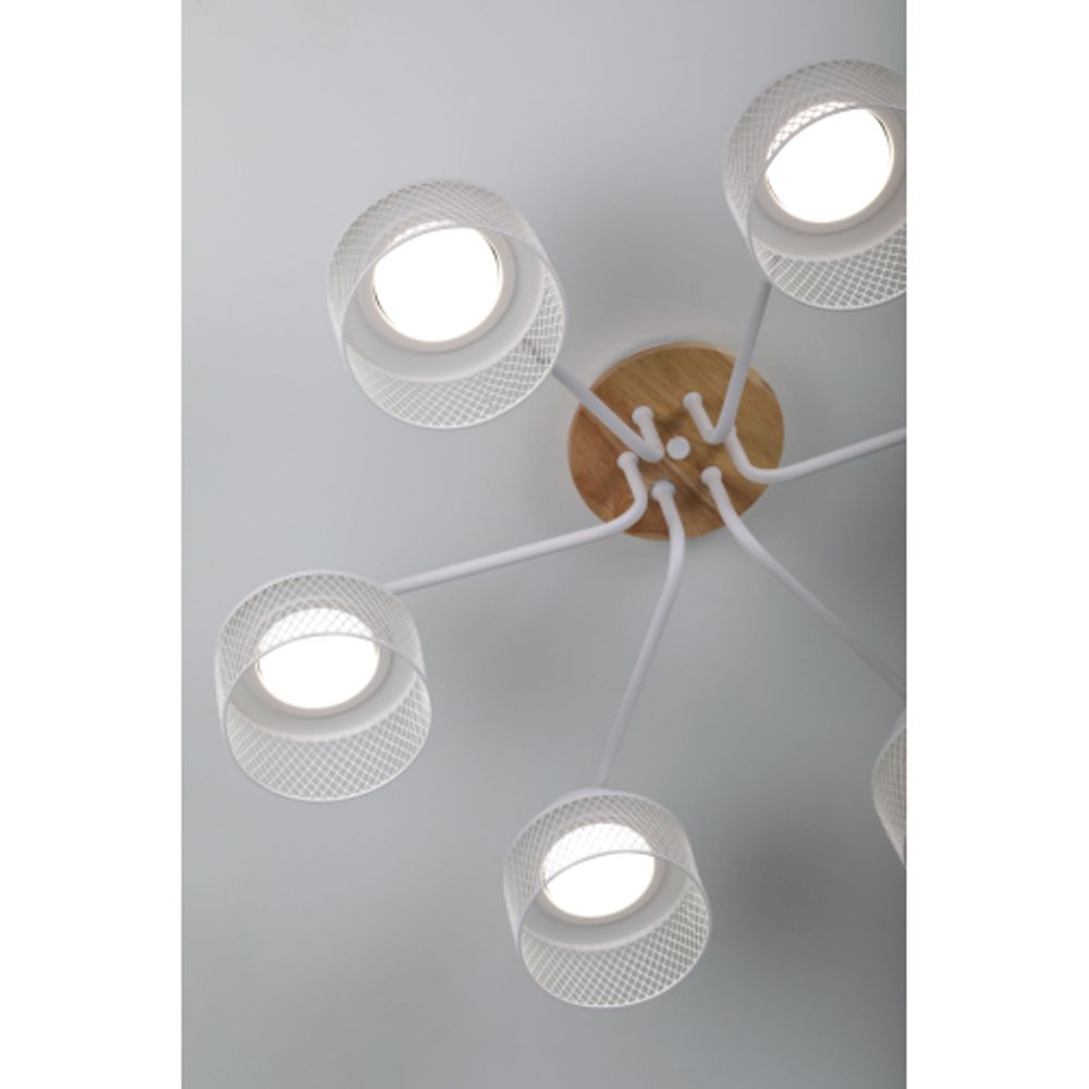 Люстра Rivoli Mona 9194-306 6хGX53 15 Вт модерн | Rivoli