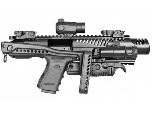Преобразователь пистолета в карабин KPOS G2 для Glock 17-19, чёрный, Fab Defense