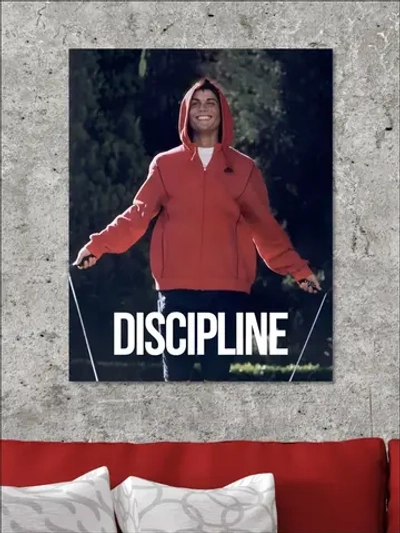 Картина на стену Discipline 30х40см 1шт.
