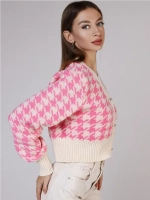 Кардиган укороченный на пуговицах