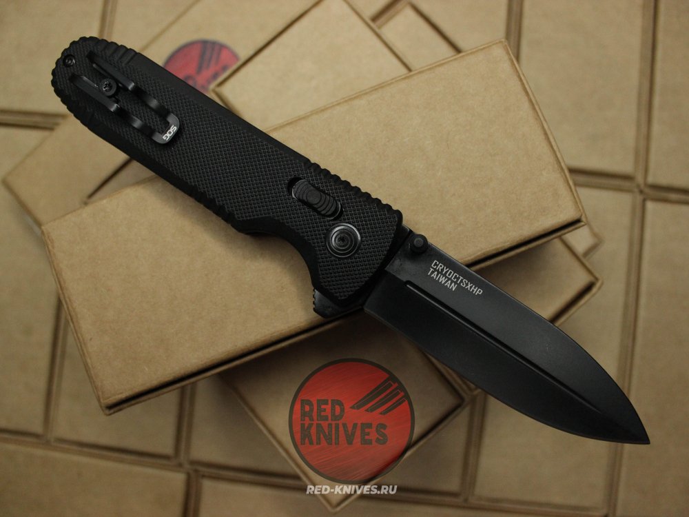 Складной нож SOG Pentagon MK3 - черная рукоять