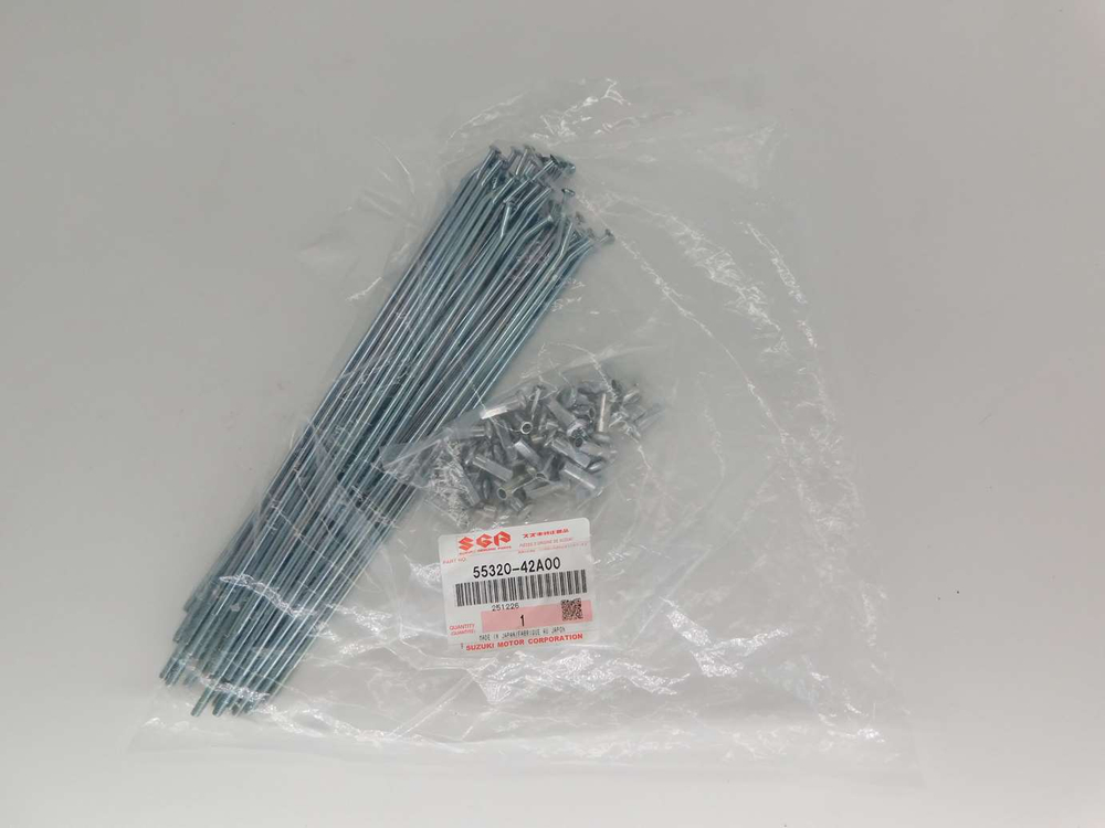 комплект спиц переднего колеса Suzuki DR200 55320-42A00-000