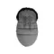 Зимний конверт CottonMoose Mini Moose Footmuff Graphite