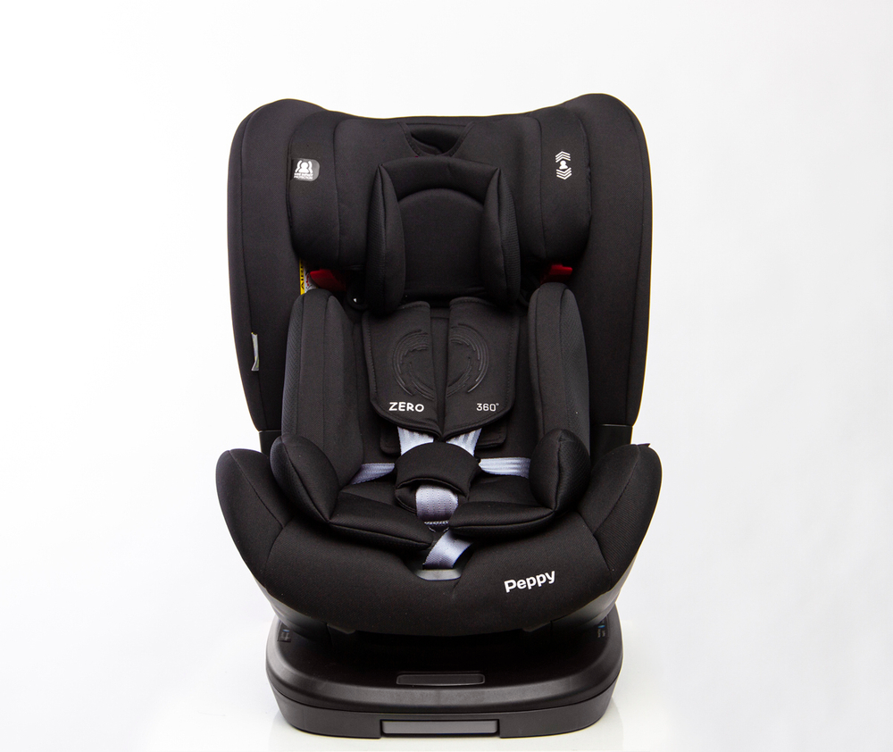 Автокресло Peppy Zero Isofix (black) 0-36 кг.