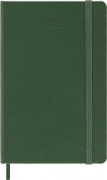 Еженедельник Moleskine Classic (DHK1512WN2) 9х14см твердая обложка зеленый