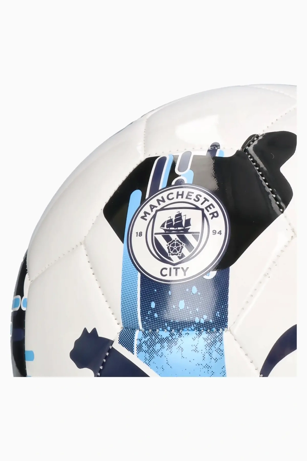 Футбольный мяч Puma Manchester City 25/26 Orbita 6 размер 5 - темно-синий