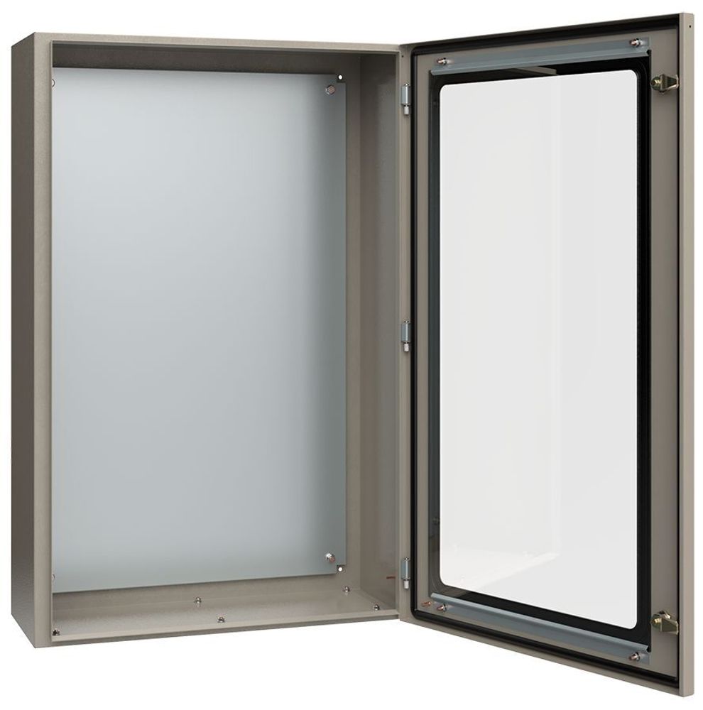 Корпус металлический ЩМП-5-0 (1000х650х285мм) У2 IP54 прозрачная дверь IEK Корпус металлический ЩМП-5-0 (1000х650х285мм) У2 IP54 прозрачная дверь IEK