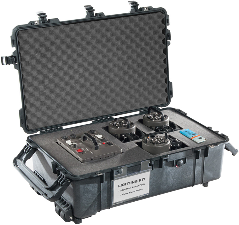 Защитный кейс Peli™ Protector 1670 черный с поропластом