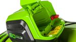 Аккумуляторная самоходная газонокосилка Greenworks GD60LM46SPК4, 2502907UB.60v, 46 см, АКБ 4 А·ч и ЗУ