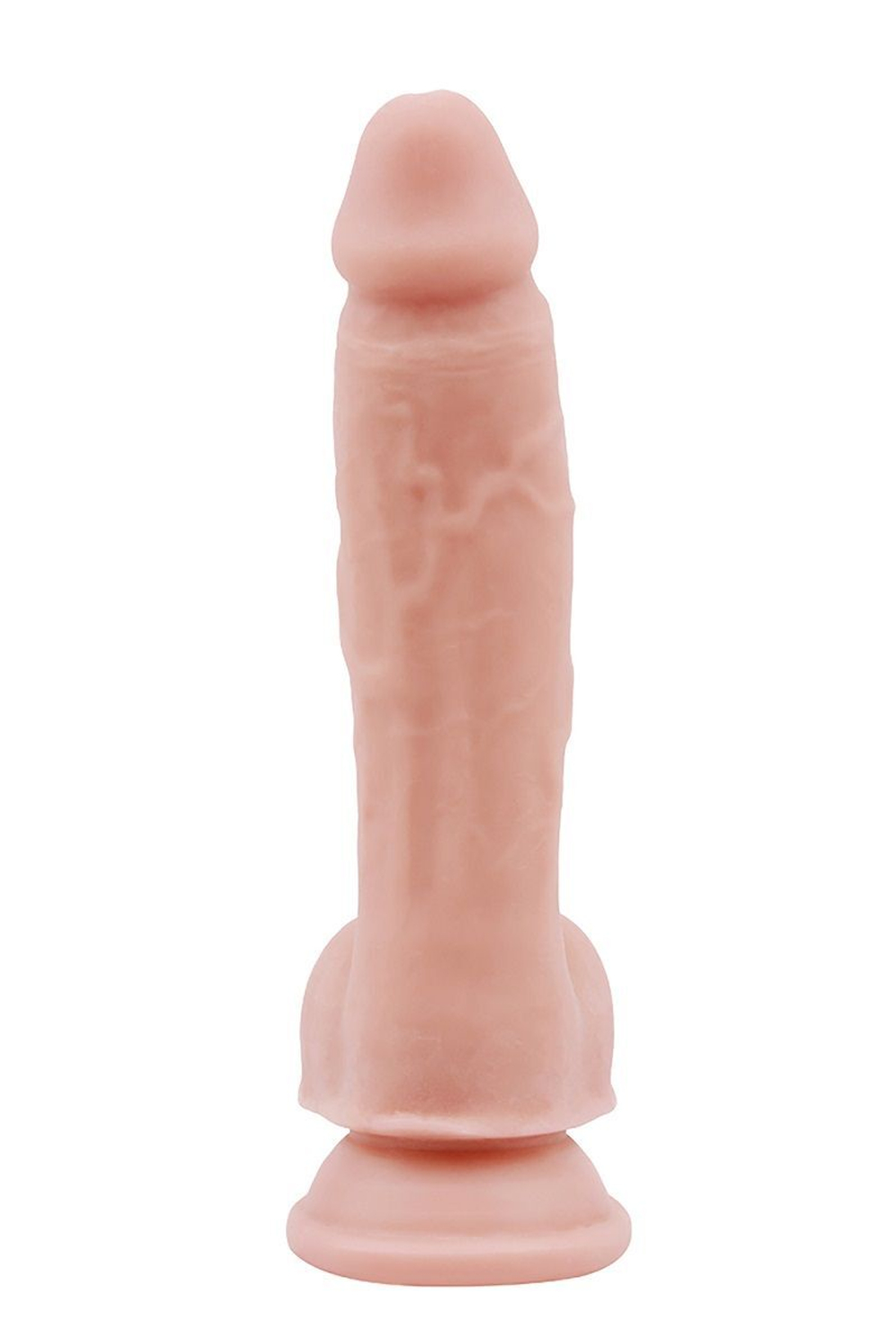 Телесный фаллоимитатор-реалистик Dual Density Dildo - 19,5 см. (Цвет: телесный)