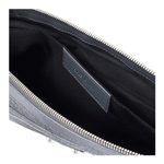 Balenciaga Zip Closure Sheepskin Clutch Regular Men"s Dark Gray