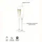 Набор бокалов для шампанского wine, 100 мл, 2 шт.