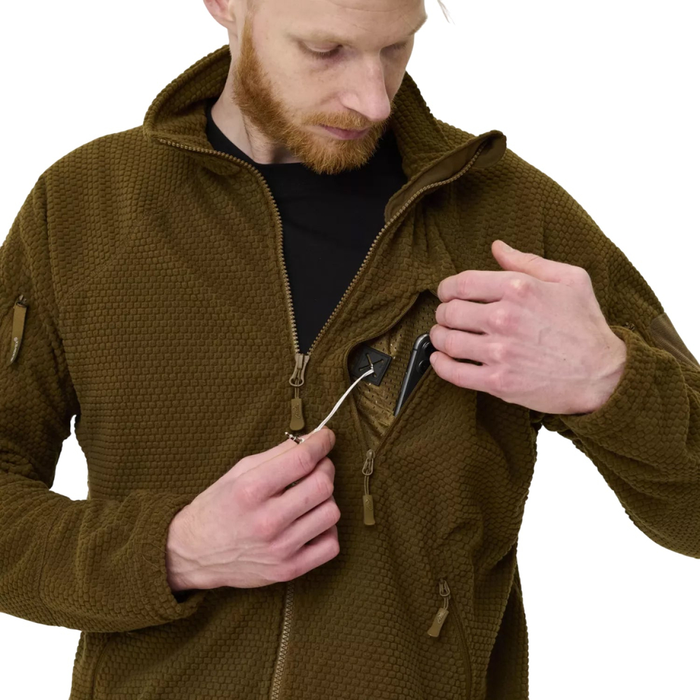 Кофта Helikon-Tex Alpha Tactical Jacket-Grid Fleece Navy Blue