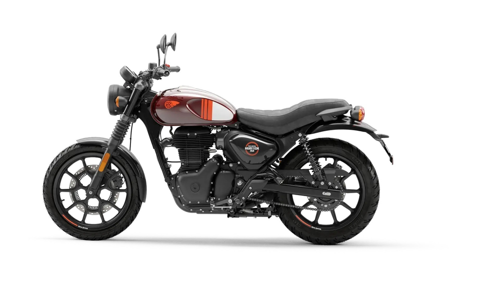 Royal Enfield Hunter 350 Dapper Orange