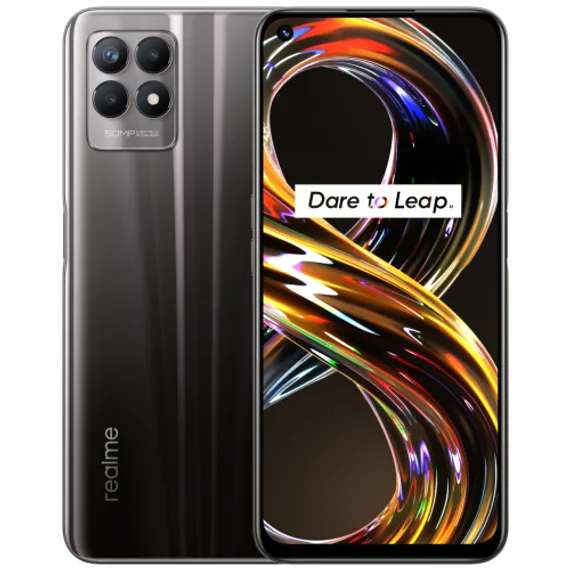 Realme 8i 4/64Gb Black (черный)