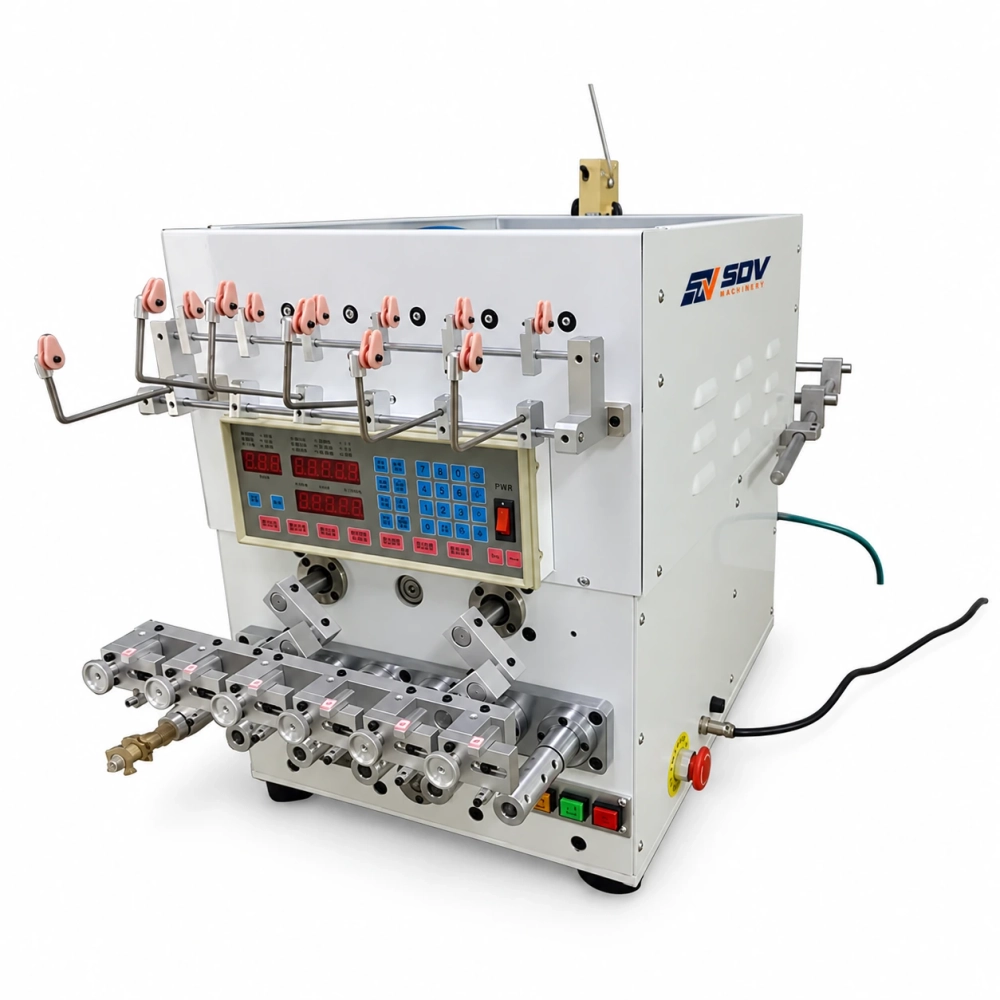 6-осевая намоточная машина с функцией скрутки SDV-GW-988B