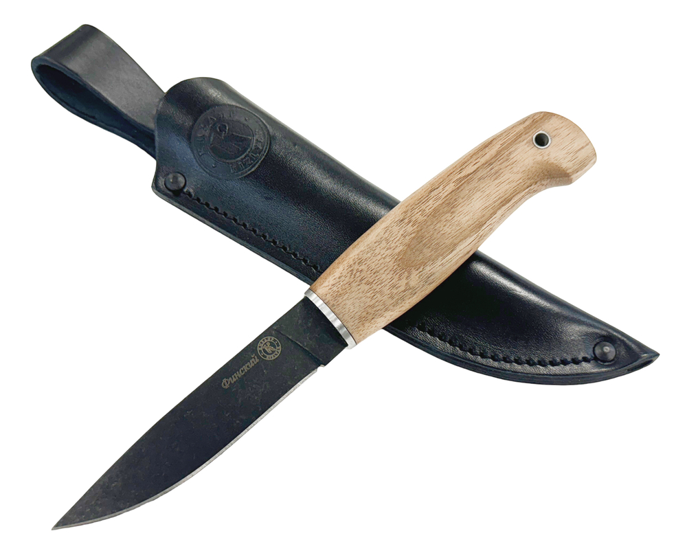 Нож Финский Пуукко, Орех, Кизляр, K03169