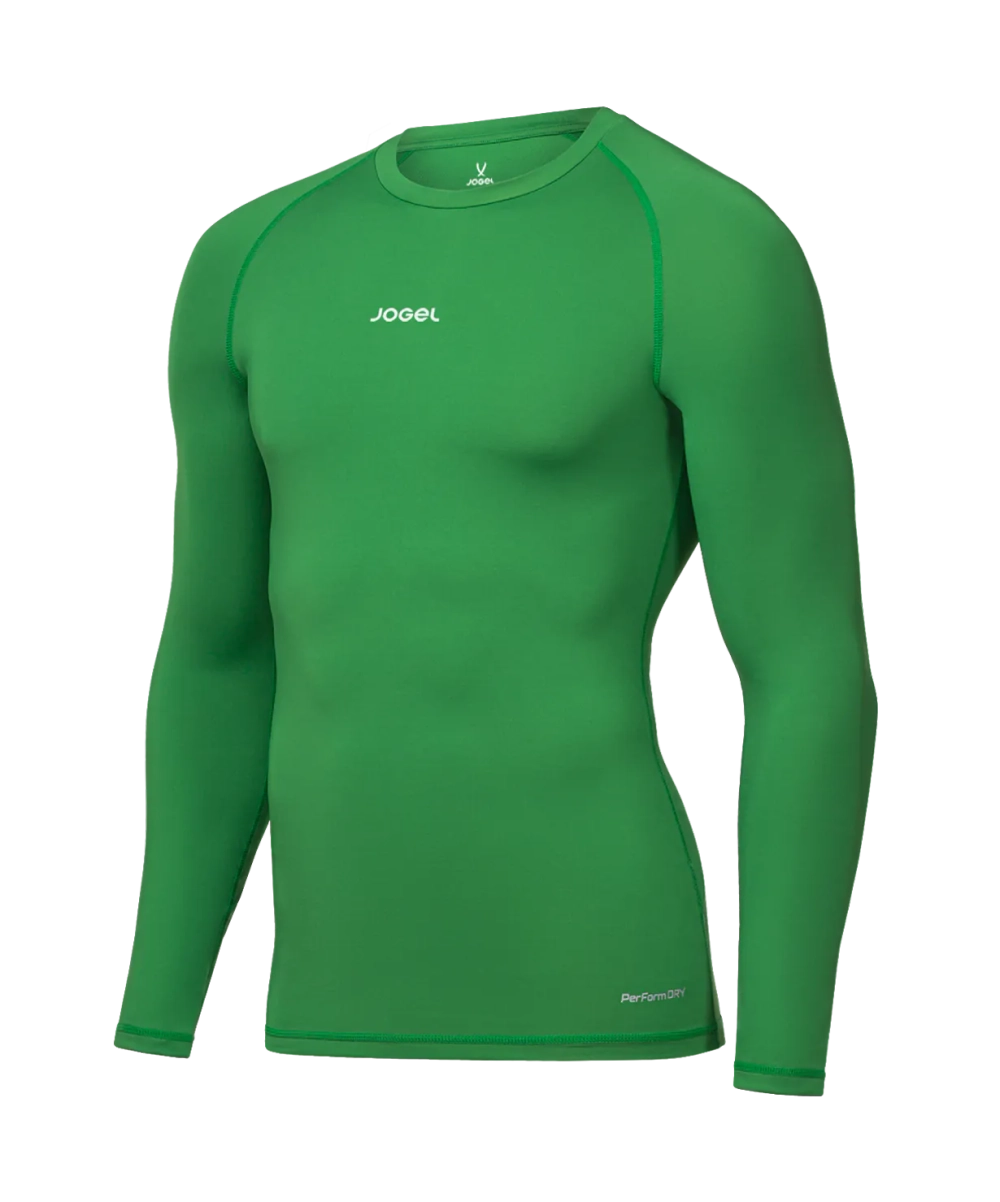 Лонгслив компрессионный Jogel CAMP 2 PerFormDRY Baselayer LS Tee, зеленый 72