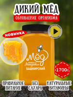 Мёд натуральный дикий, 1700 г