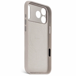 Чехол Decoded Leather Backcover для iPhone 17 Pro серый