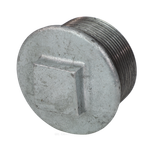 Заглушка чугун оц Ду 15 (1/2") НР Fittex PLUS