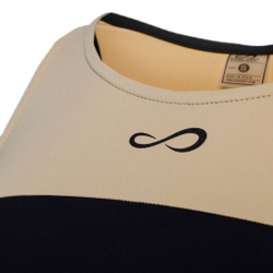 Женская теннисная майка Endless Lux Ribbon Tank Top Women - Black, Gold