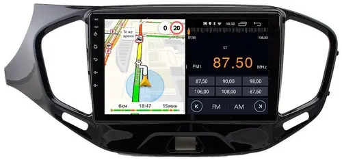 Магнитола для Lada Vesta 2015-2022, Vesta Cross - Parafar PF964LUX1FHD на Android 13, CarPlay, 4G SIM-слот