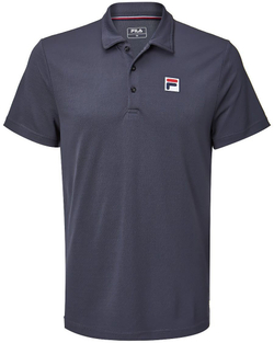 Мужское теннисное поло Fila Polo Maurice M - black melange