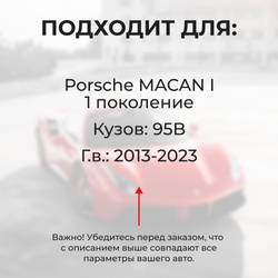 Ремкомплект ограничителей дверей Porsche MACAN (I) 95B (4 двери, тип 14) 2013-2023