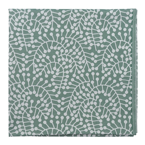 Скатерть из хлопка зеленого цвета с рисунком Спелая смородина, scandinavian touch, 180х260см