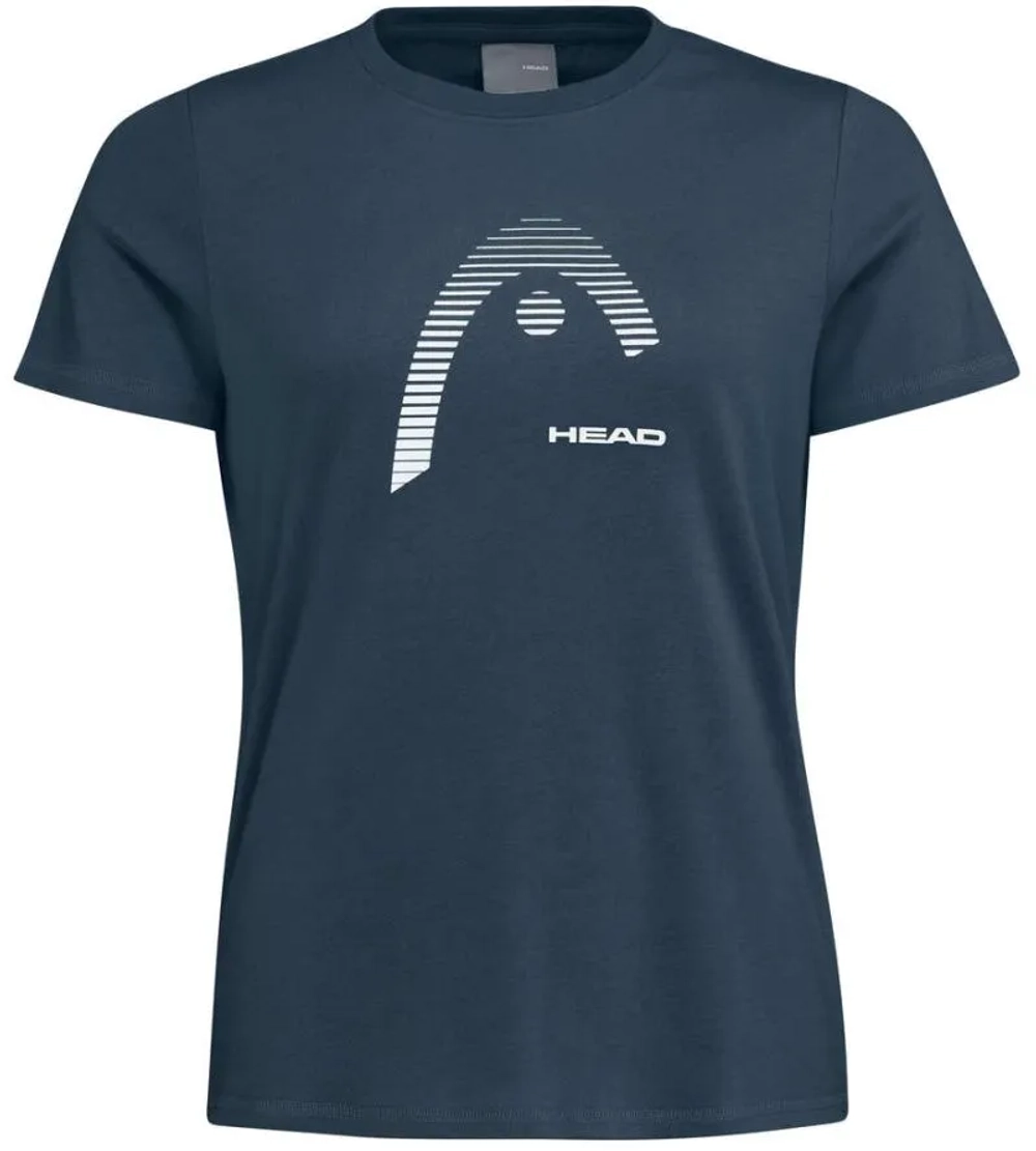 Женская теннисная футболка Head Club Lara - navy