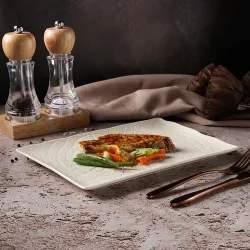 Блюдо прямоугольное 28,5*19,5 см h2 см Elephant Ivory P.L. Proff Cuisine [4]