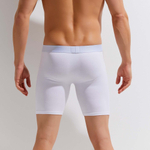 Удлиненные мужские трусы-боксеры Cotton Classic Boxer Brief (Размер: M) (Цвет: черный)