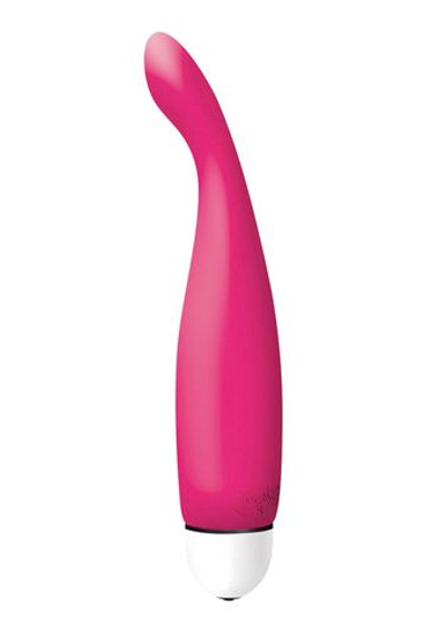 Розовый вибратор Findus Comfort - 15,7 см. (Цвет: розовый)