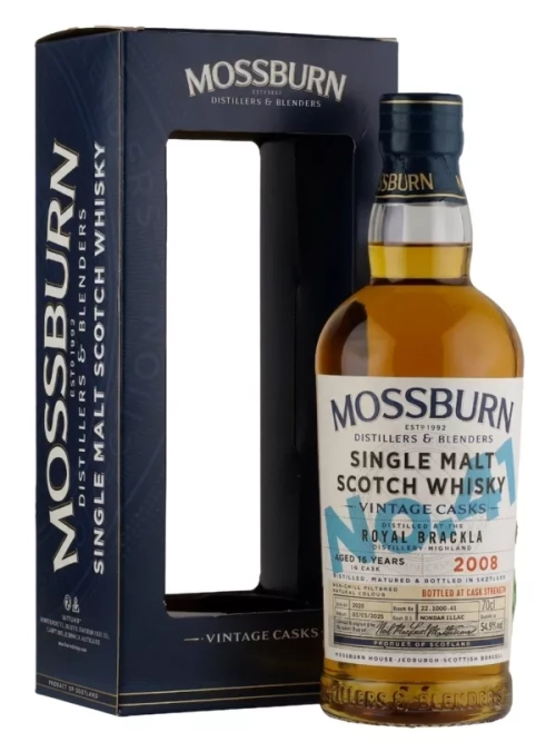 Виски Mossburn Vintage Casks No.41 Royal Brackla, 2008, 0.7 л.