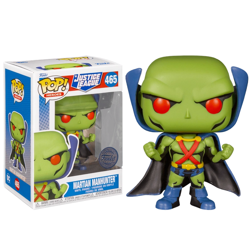 Funko POP! Justice League: Martian Manhunter (Exc) (465)