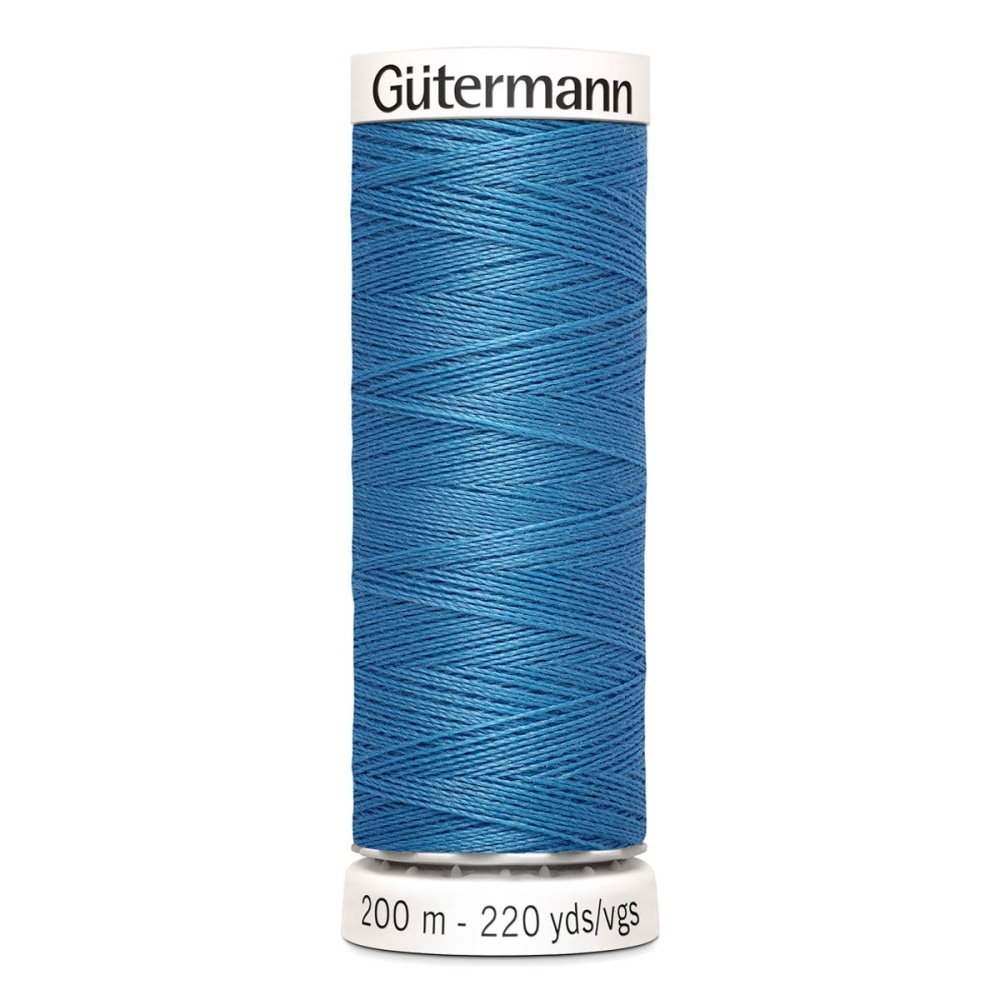Нить Sew-All 200 м, Gutermann, 965 дымчато серо-голубой