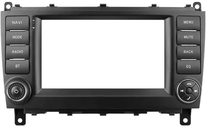 Магнитола для Mercedes-Benz C W203 2004-2007 - Teyes CC4 монитор 7" QLED на Android 14, Быстрейшая, Snapdragon 680, DSP, CarPlay, 4G SIM-слот
