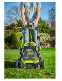 Газонокосилка бесщеточная Ryobi ONE+ RY18LMX40B-0 5133005479