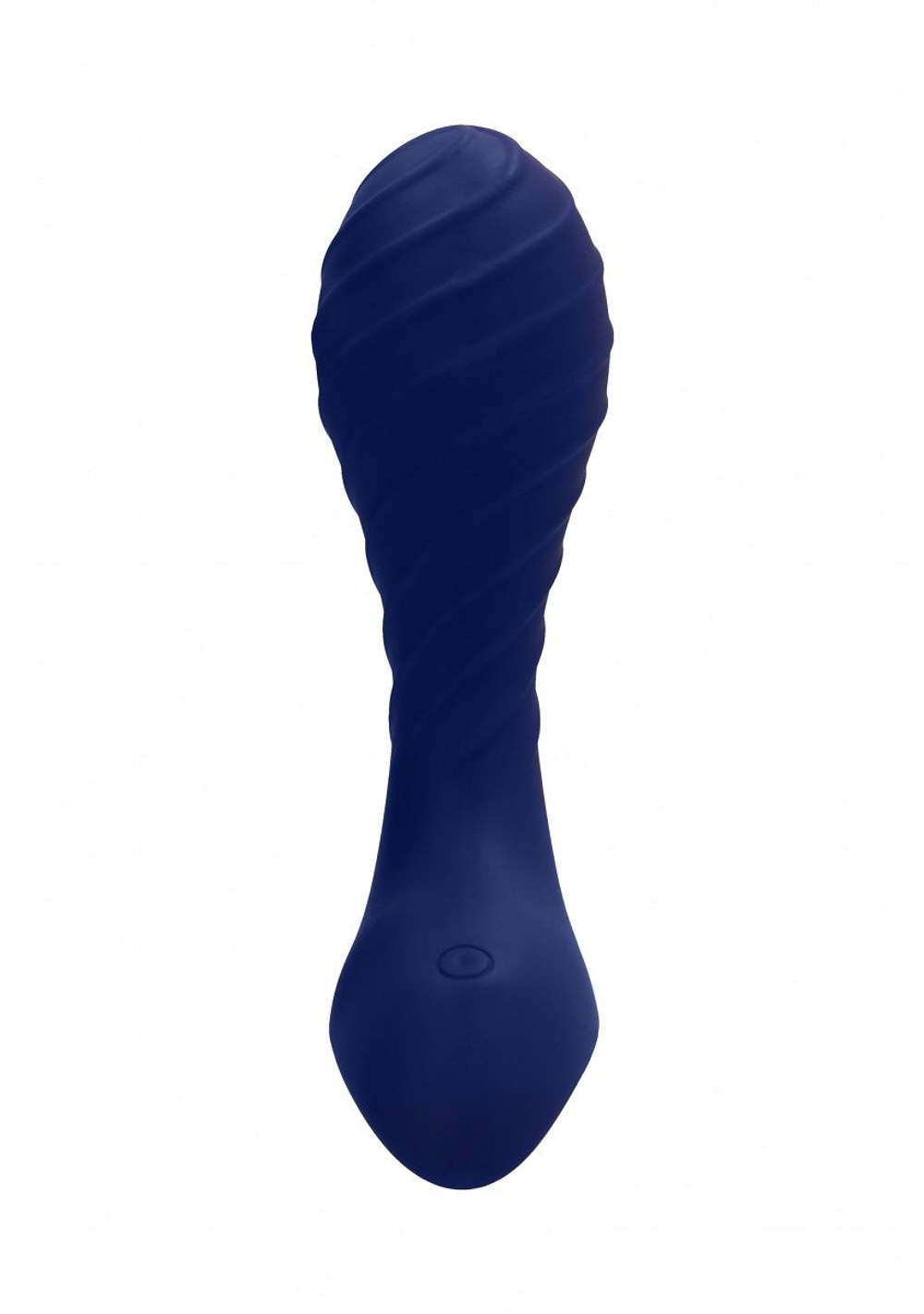 Синий анальный вибростимулятор Astor Anal Vibrator (Цвет: синий)
