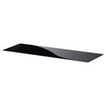 Верхняя панель IKEA BESTA (БЕСТО), Стекло, Черный, 120x40 см
