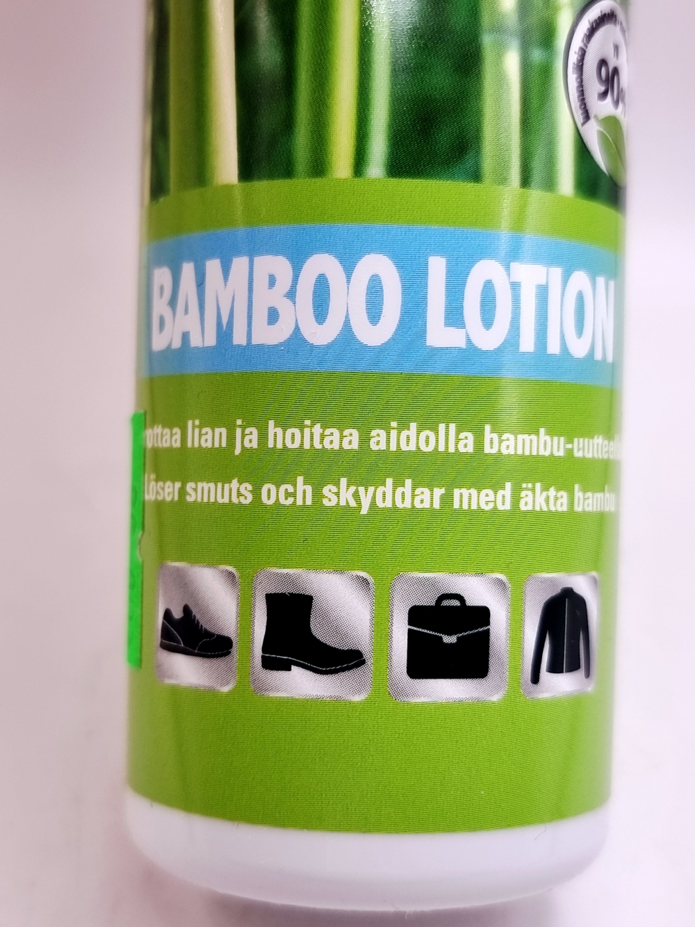 Oрганический лосьон для очистки обуви Bamboo150мл (Германия)