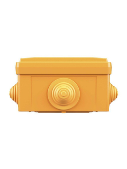 Коробка ответвительная FS 100х100х50мм 4р 450В 6А 4кв.мм с каб. вводами и клеммн. IP55 пластик. DKC FSB11404