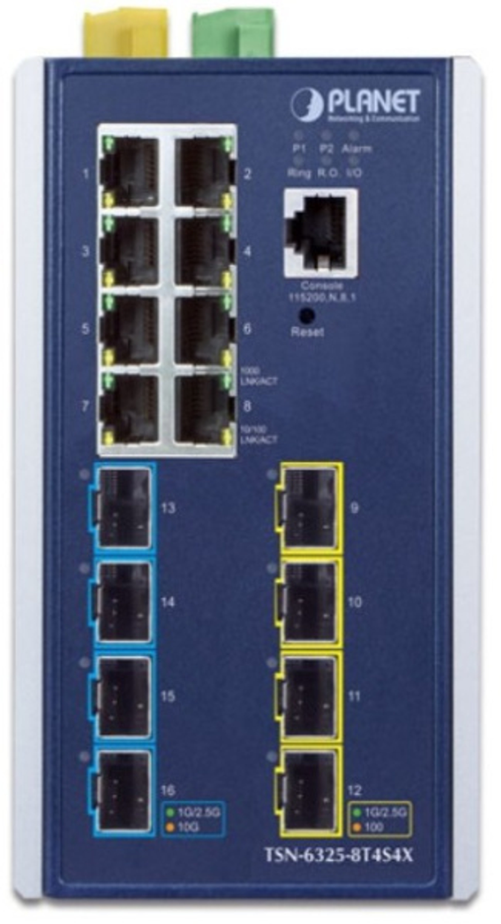 Коммутатор управляемый Planet TSN-6325-8T4S4X