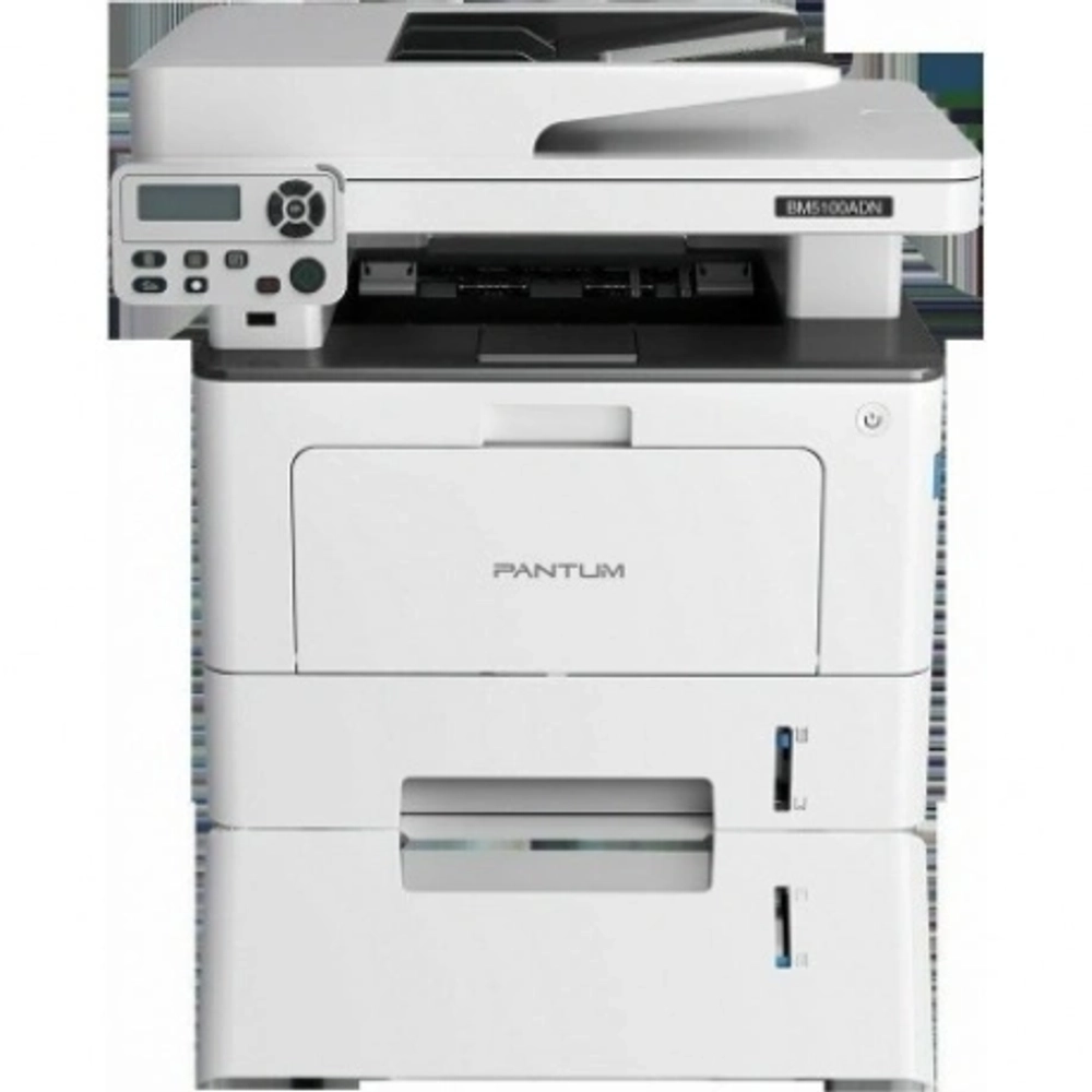 МФУ лазерный Pantum BM5100ADN (A4, принтер/сканер/копир, 1200dpi, 40ppm, 512Mb, DADF50, Duplex, Lan, USB) (BM5100ADN)