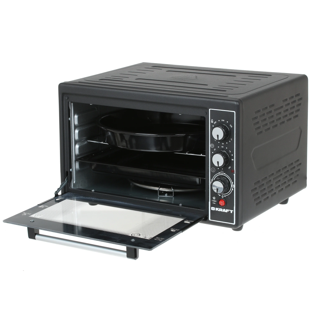 Мини-печь KRAFT KF-MO 3802 KBL - Уценка