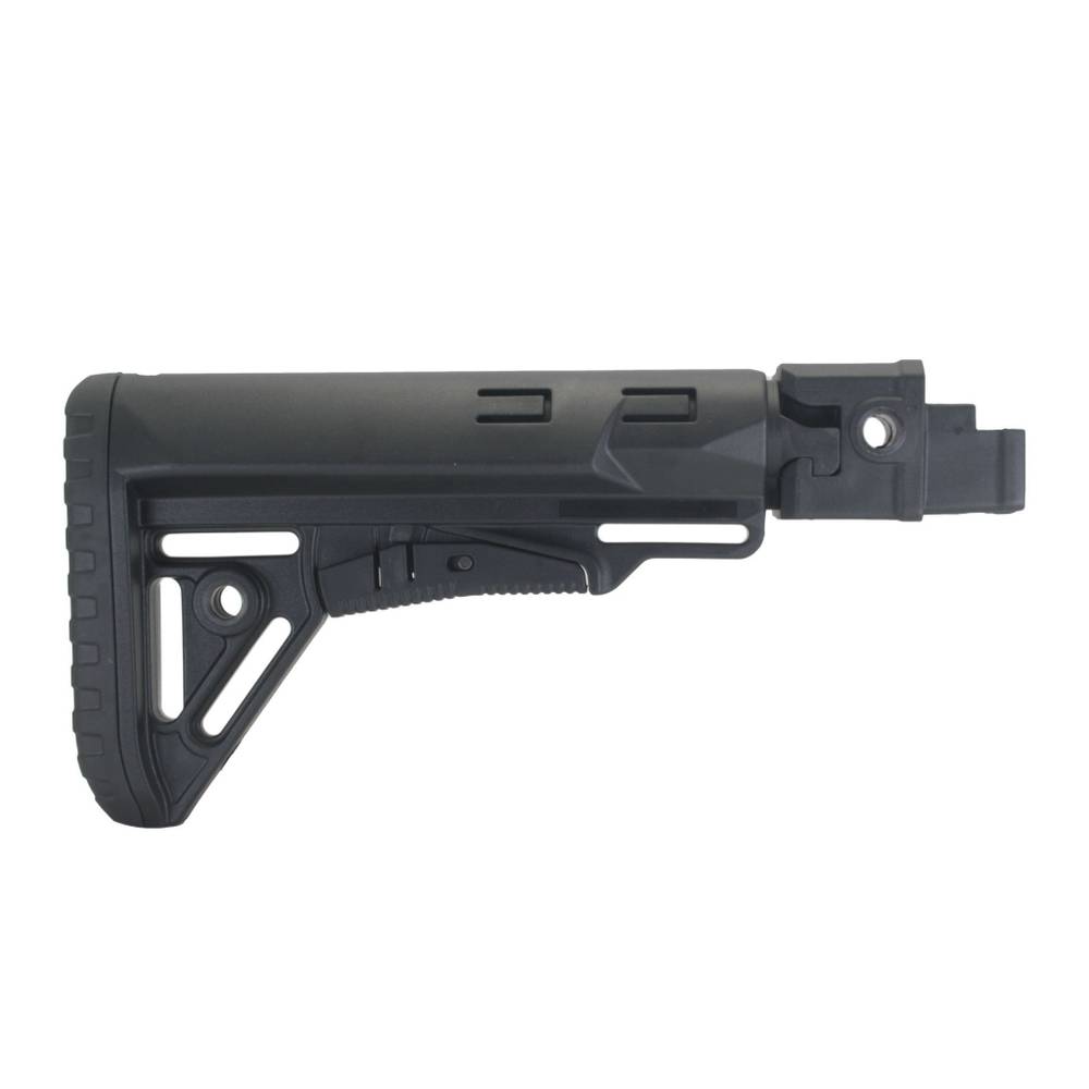Складывающийся приклад на АКМ, DLG Tactical. Черный